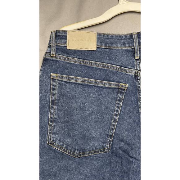 Everlane The Curvy Cheeky Jean Denim Organic Cottor Regular 30/27 High Rise - Picture 4 of 7